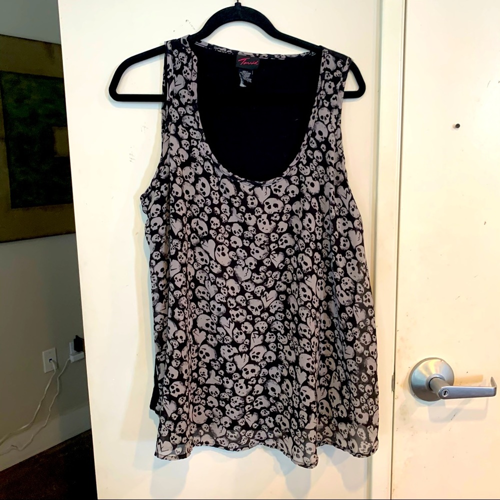 Torrid mixed media tank!
